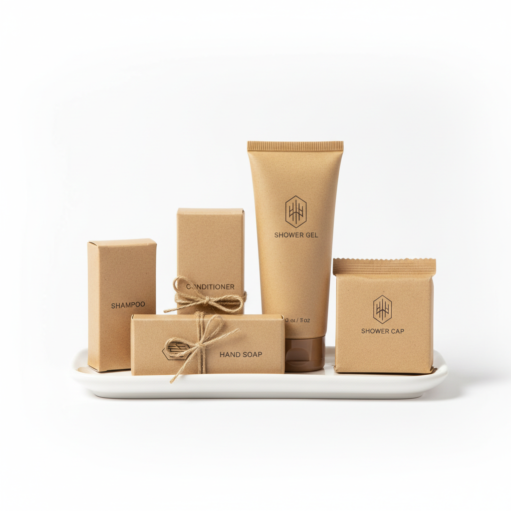 Kit de Baño Premium - amenities para hostelería Costa del Sol